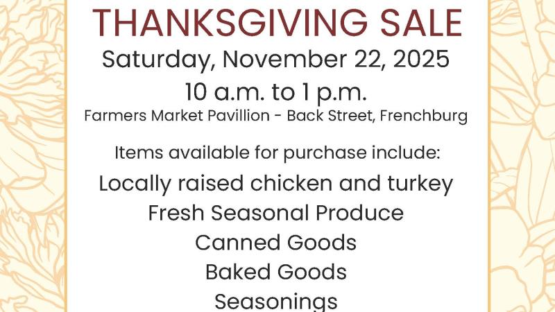 Thanksgiving Sale